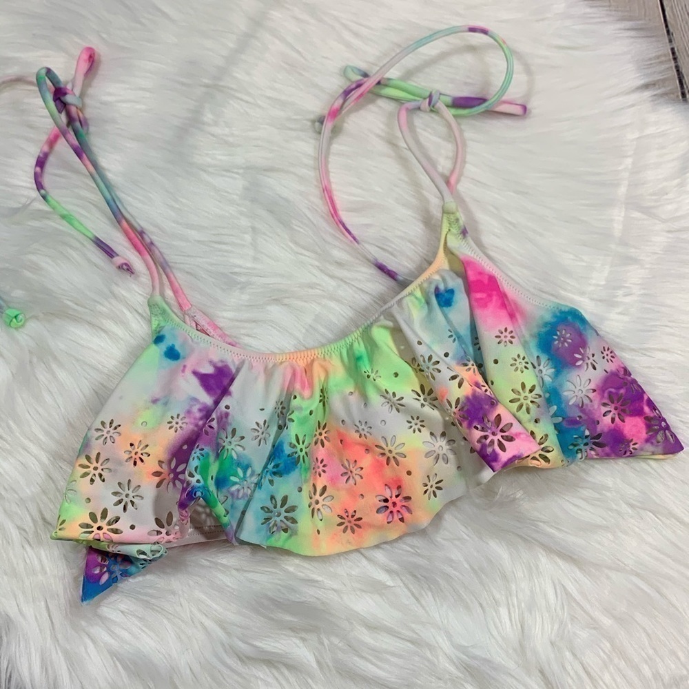 PINK Victoria’s Secret Tie Dye Bikini Top